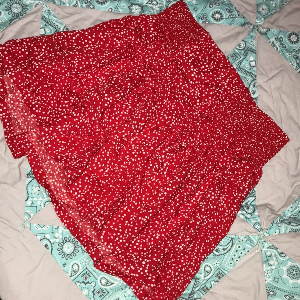 Super cute red skirt